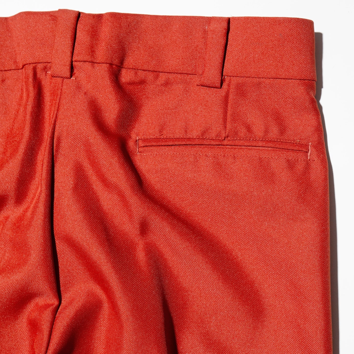 vintage 70's flare poly trousers