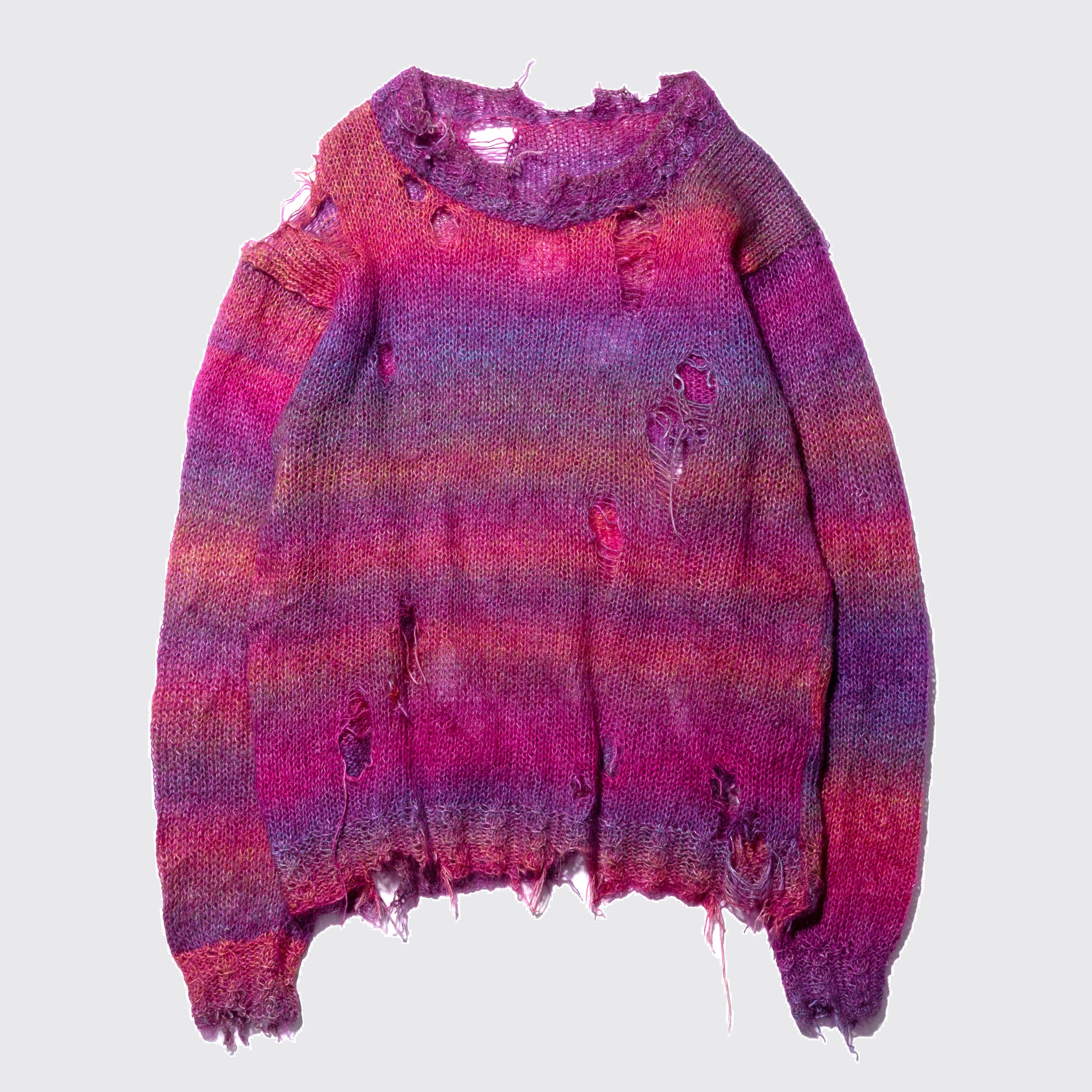 NOILL BROKEN FLAG SWEATER BORO - www.bleachcolorgrading.com