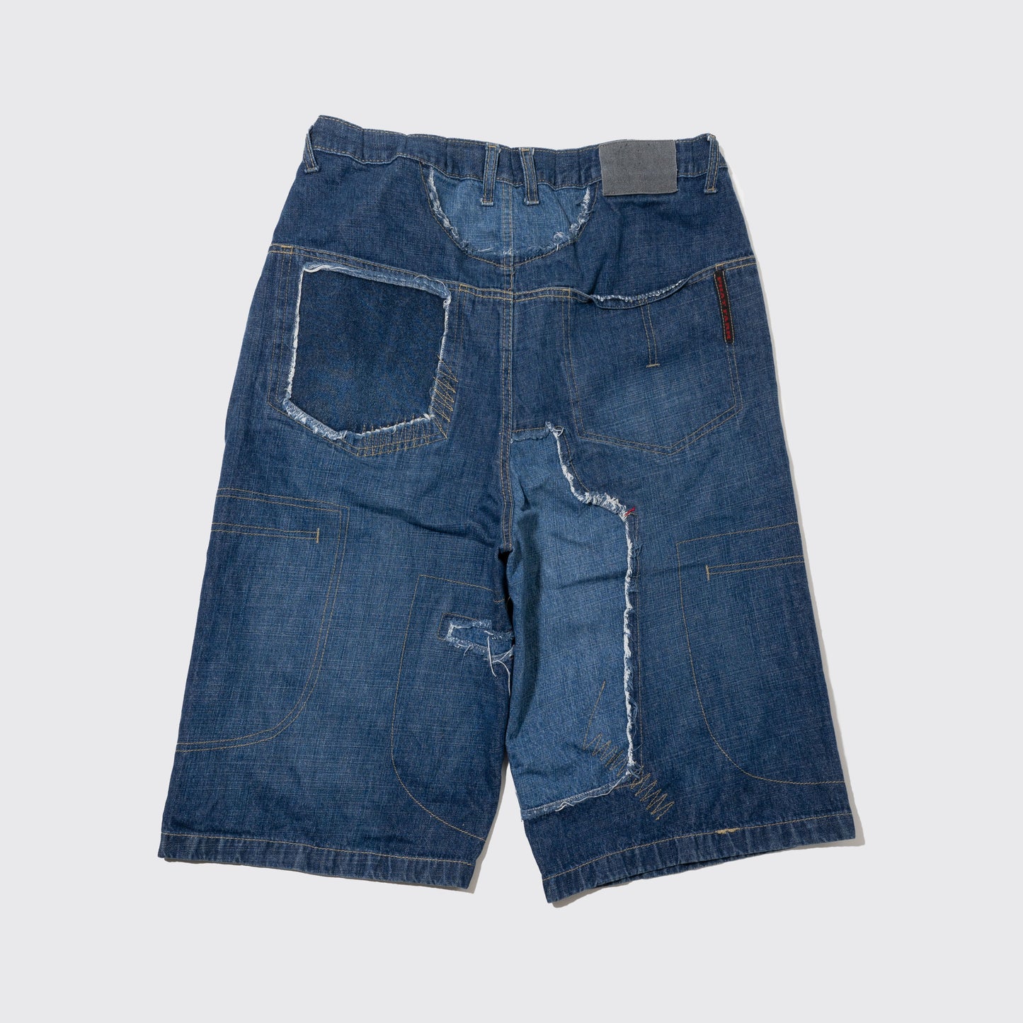 vintage repaired baggy shorts
