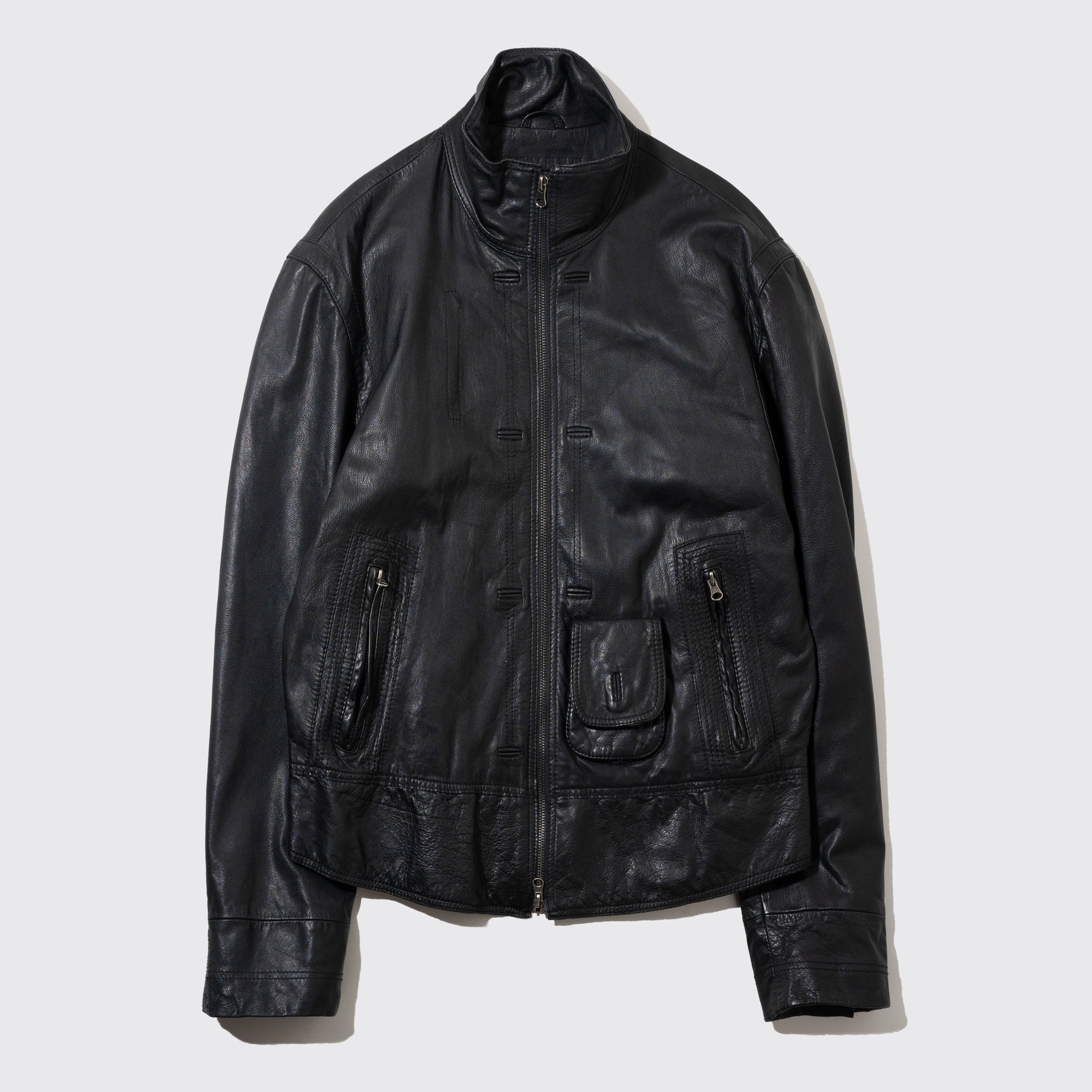 vintage leather aviator jacket – NOILL