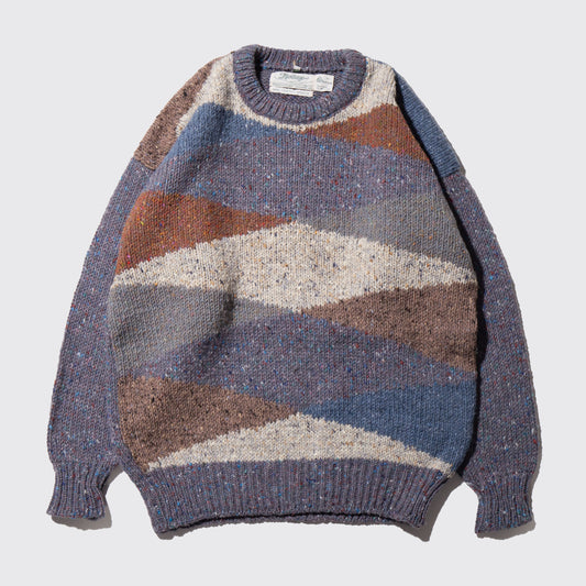 vintage ireland hand knit sweater