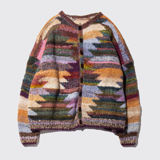 vintage folklore hand knit jacket