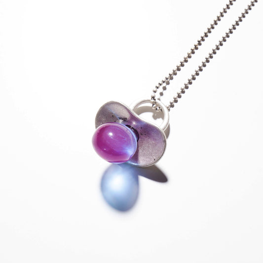 Go Go Darlin' - " NIPPLE JEWEL NECKLESS " (PURPLE)