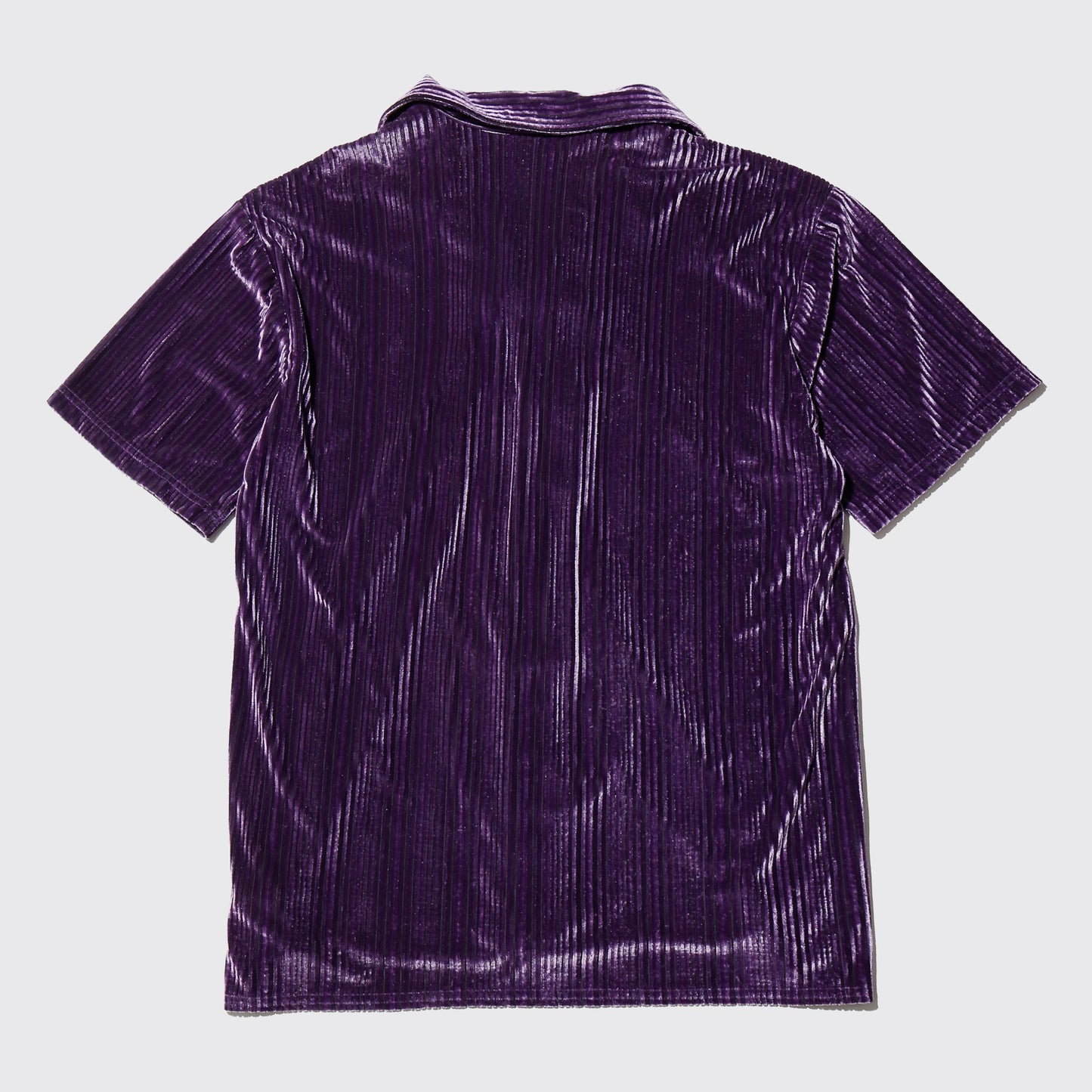 vintage 90's textured velour h/s shirt