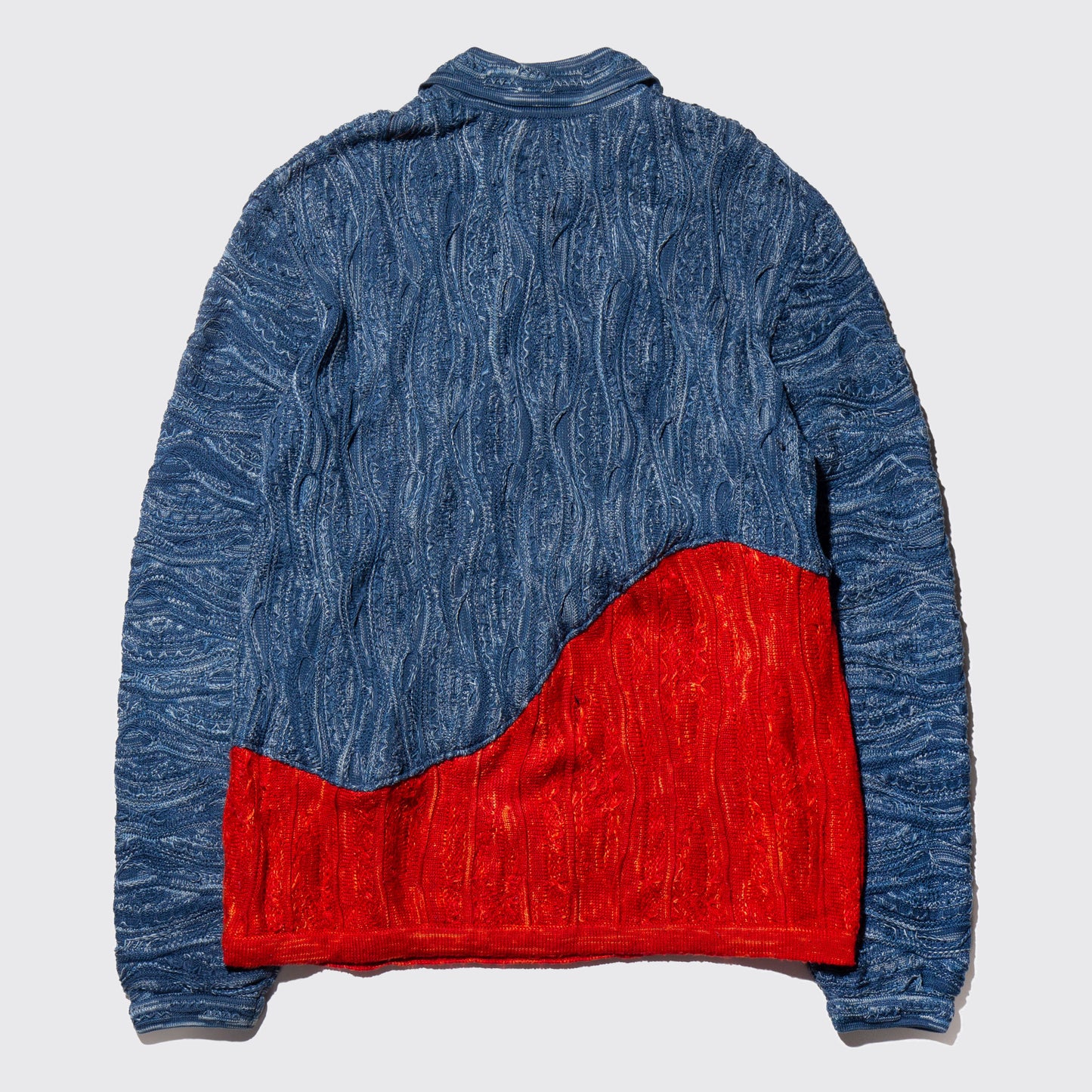 vintage coogi switch 3d knit sweater