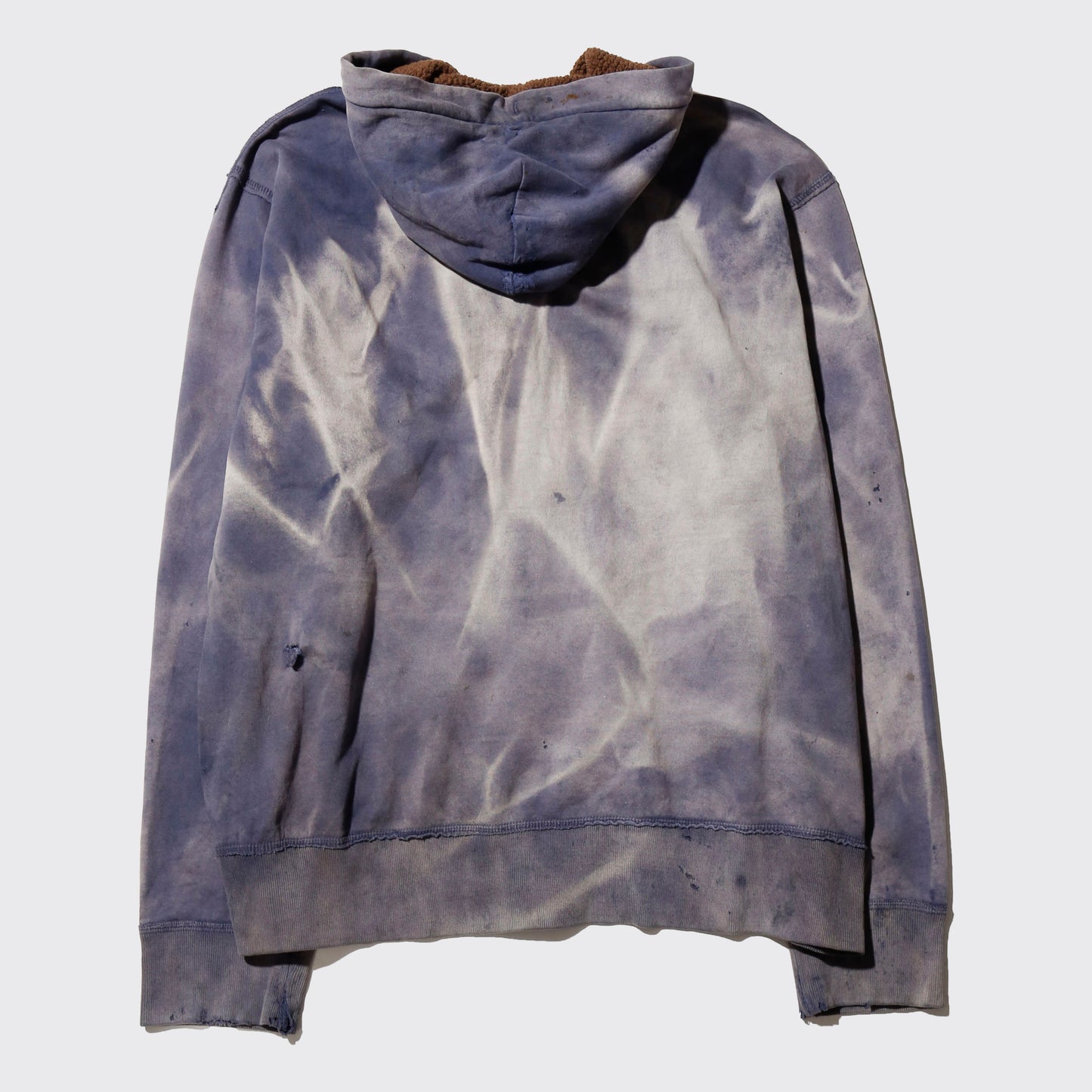 vintage dust eagle boa hoodie