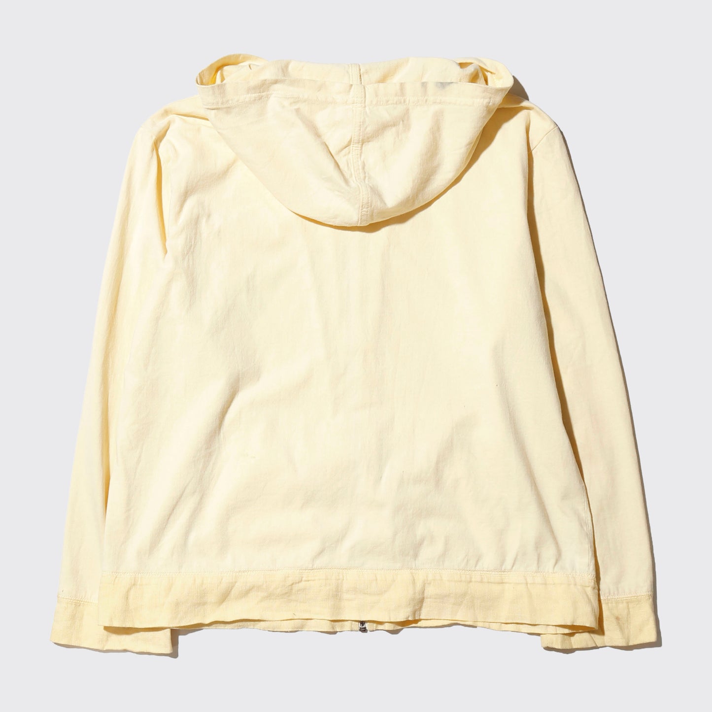 vintage star charm zipped hoodie