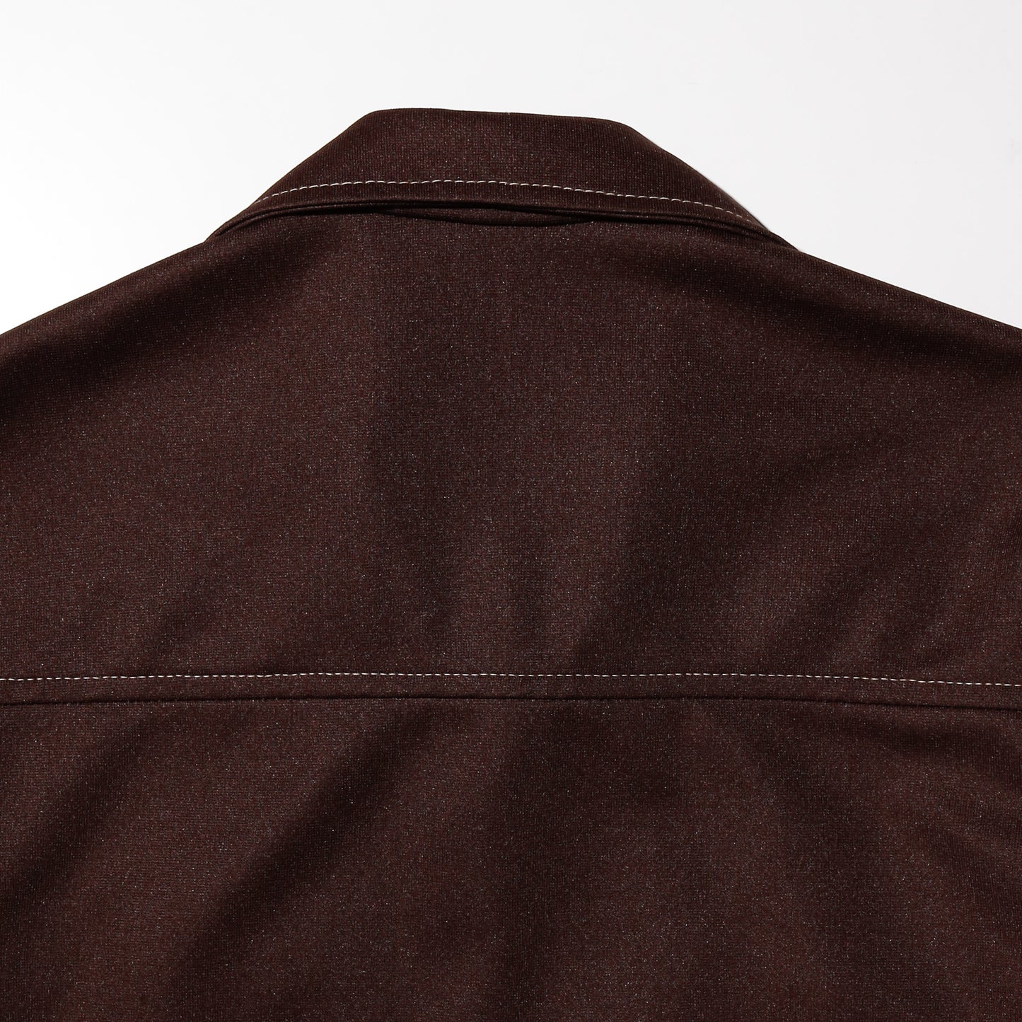 vintage 70's cropped poly trucker jacket