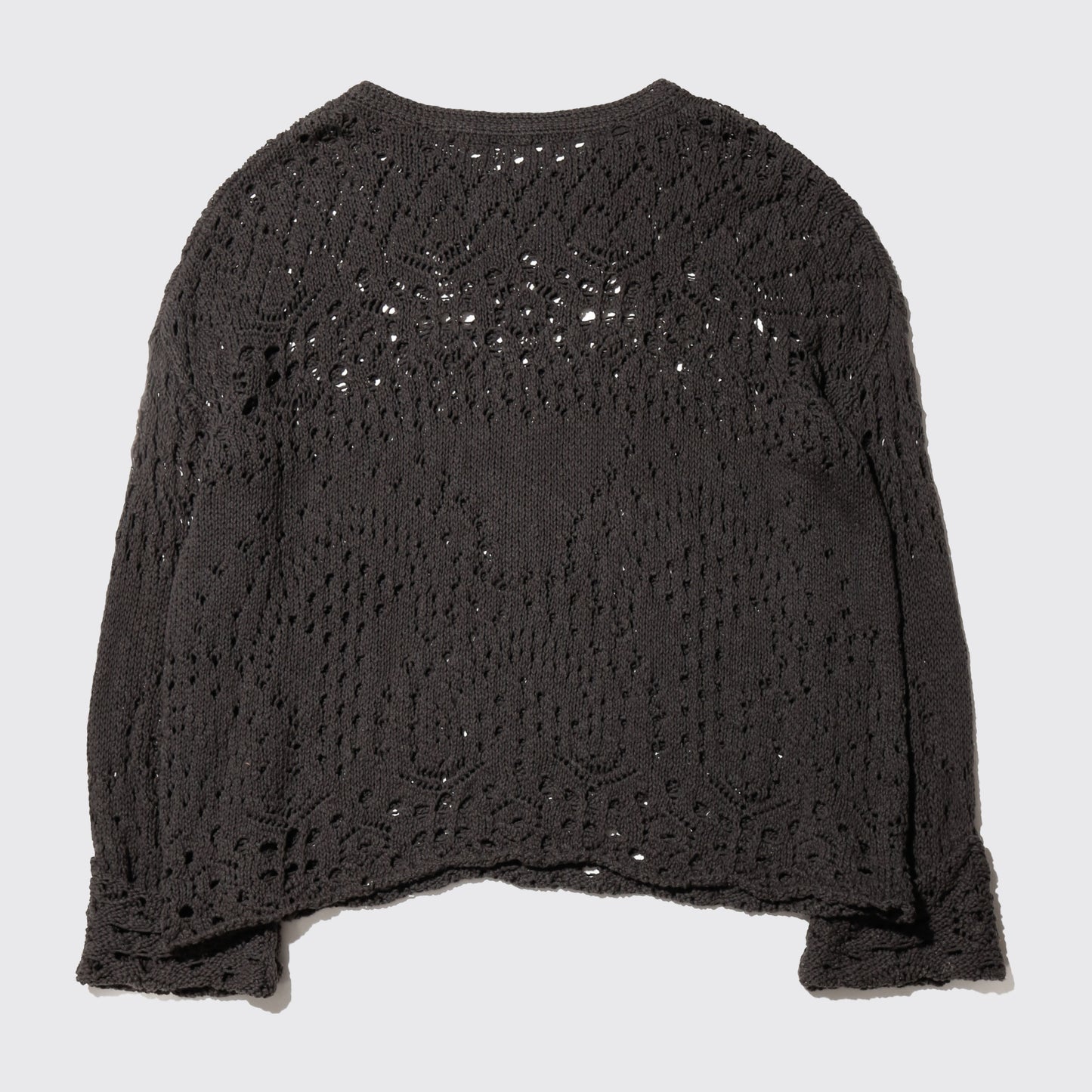 vintage crochet wide pullover