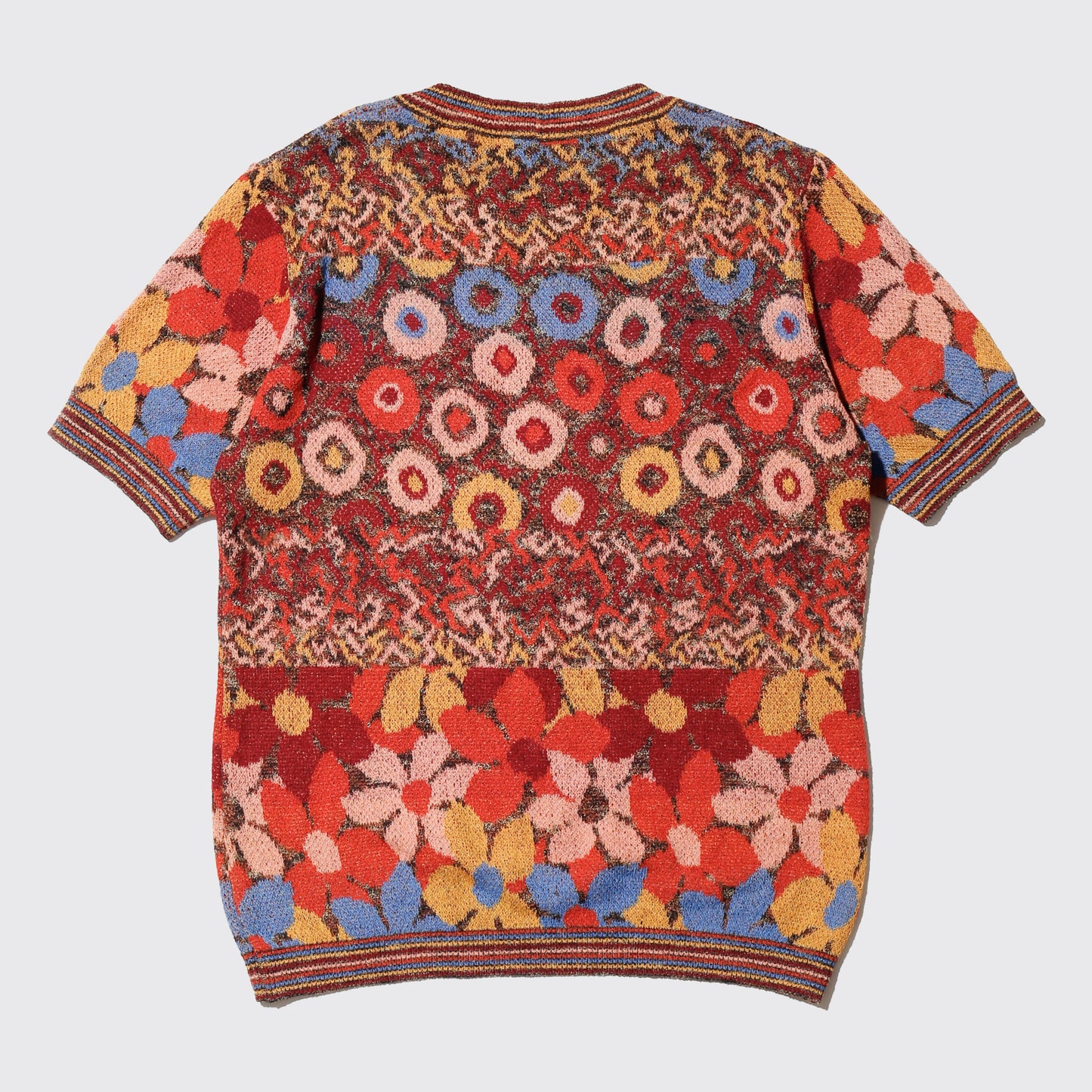 vintage 80's Missoni bohemian floral knit h/s