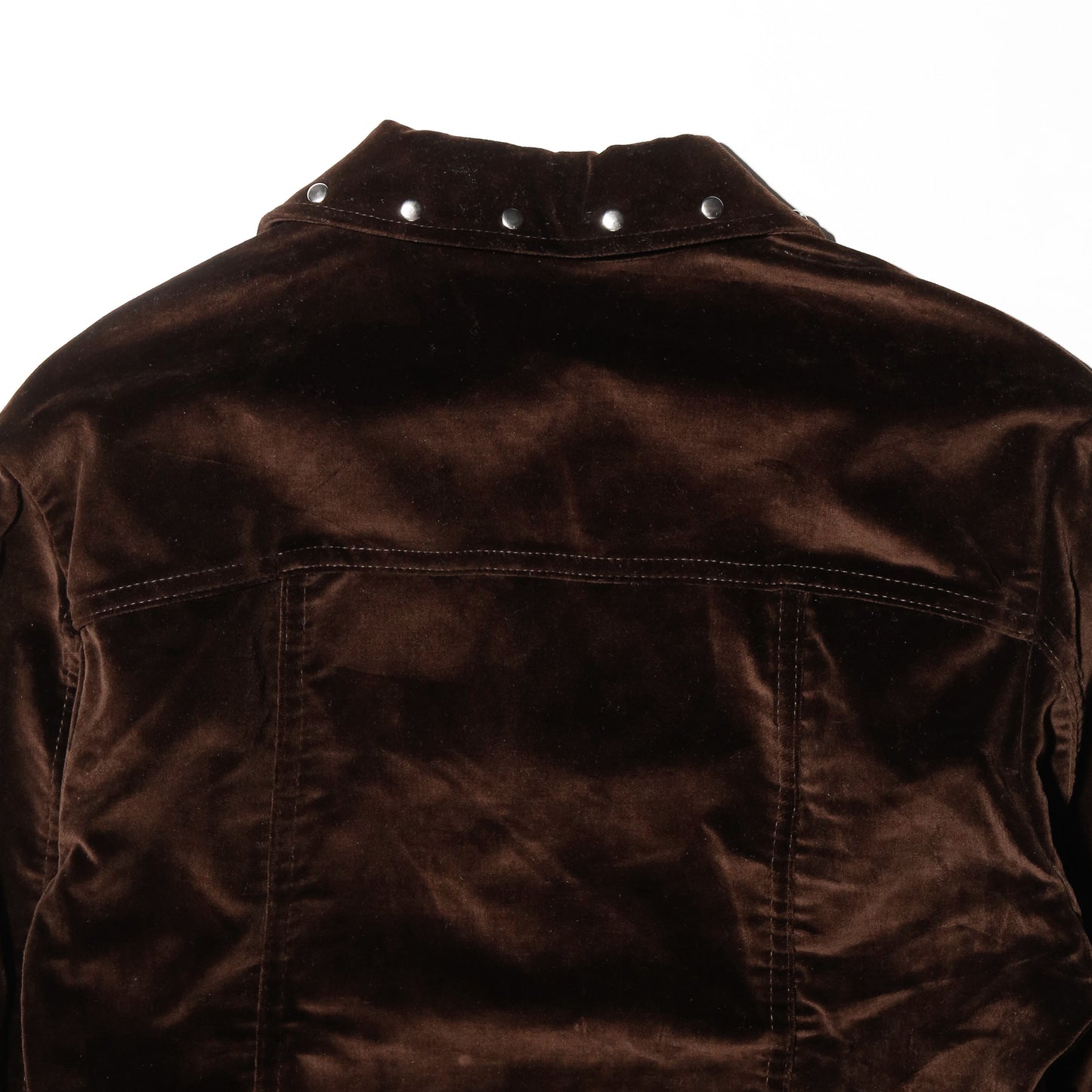 vintage 70's lee studs velvet trucker jacket