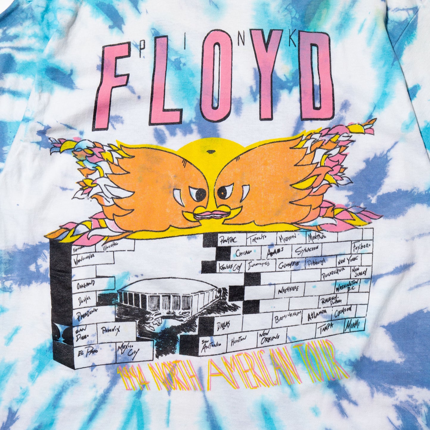 vintage 1994's PINK FLOYD Division Bell Tour t-shirt