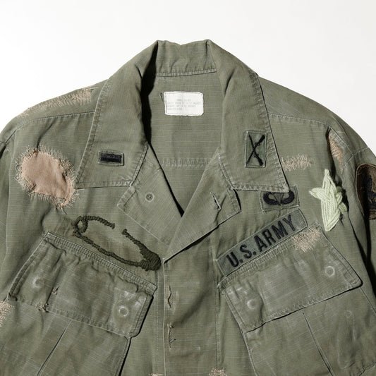 *one-off 60-70’s craft tropical jacket