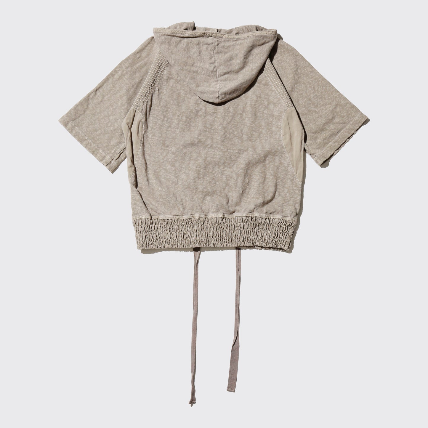 vintage donna karan ribbed h/s hoodie