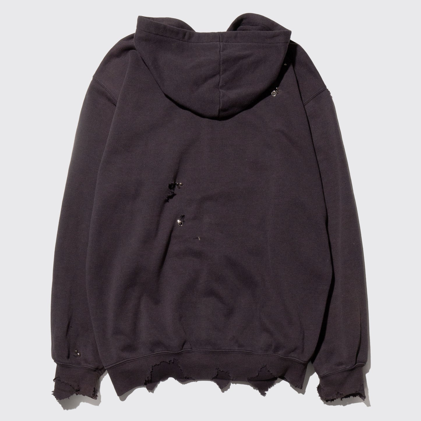 *One-off studs broken hoodie