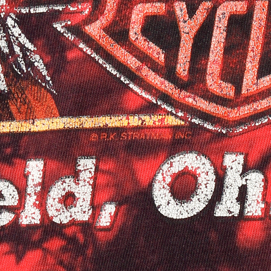 vintage 90’s harley davidson r.k. stratman magma t-shirt