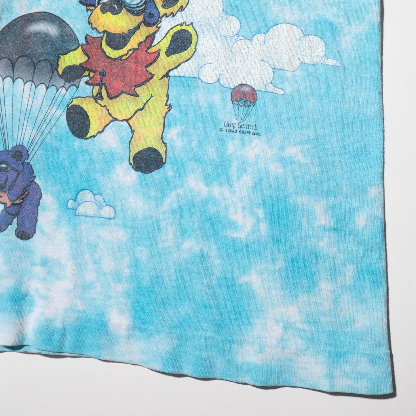 vintage 1993's Grateful Dead Greg Genrich t-shirt