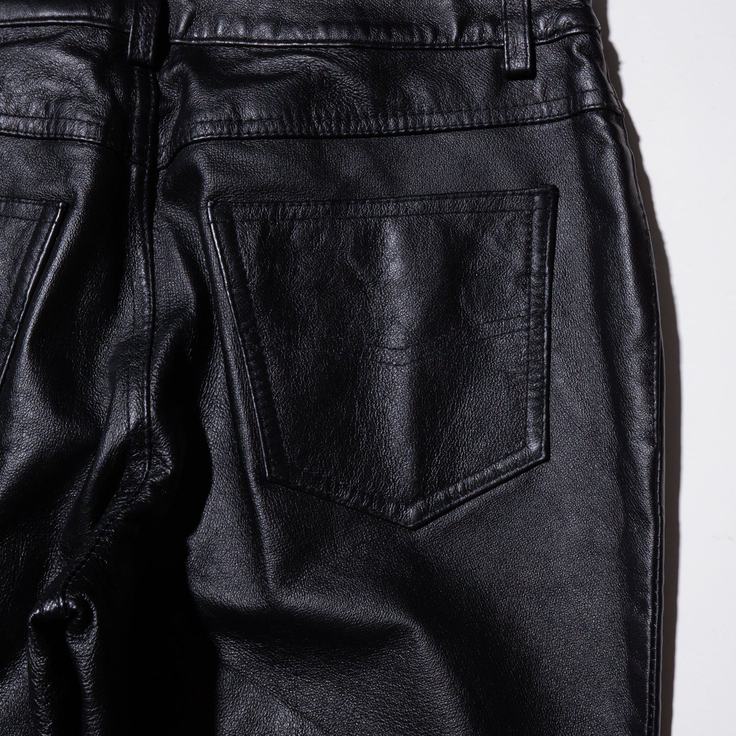 vintage 5p leather trousers