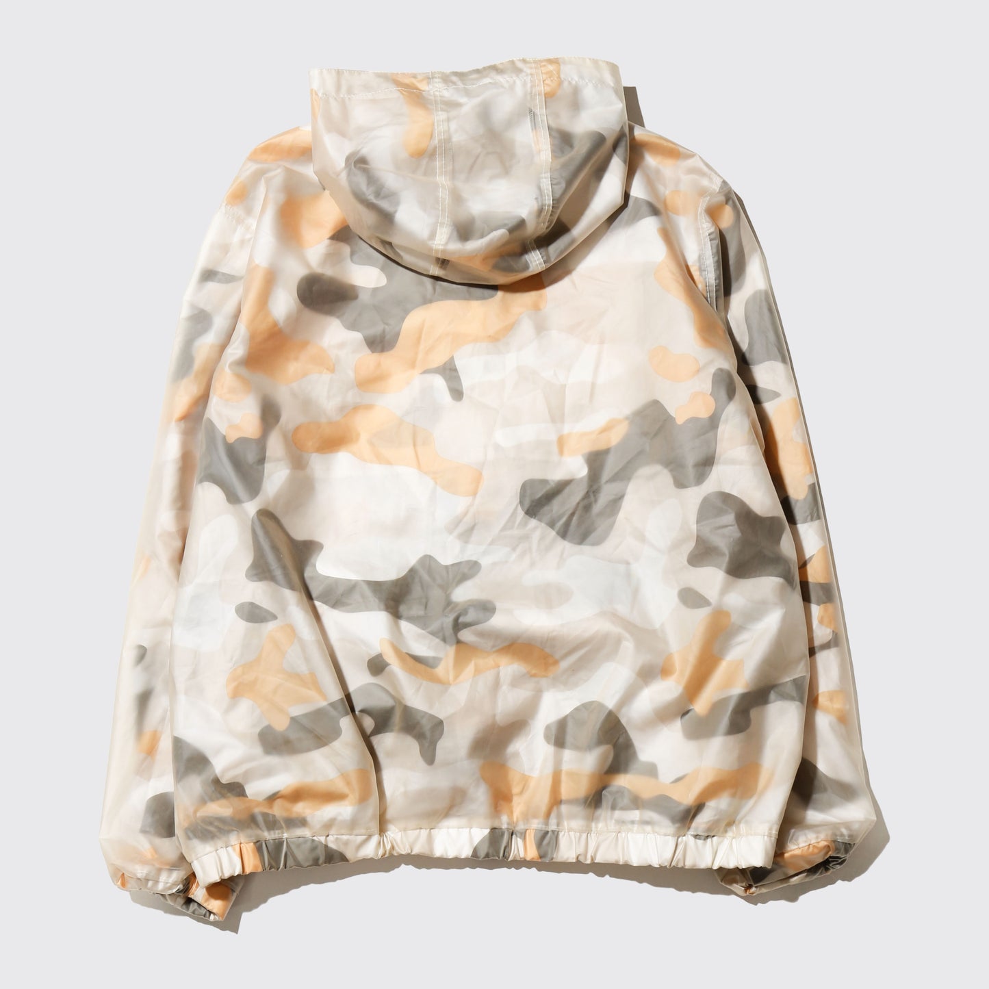 vintage mambers only transparent camo anorack