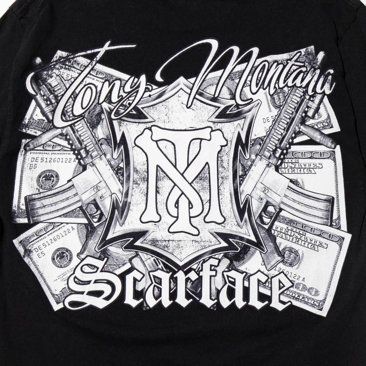 vintage 00's scarface tony montana t-shirt