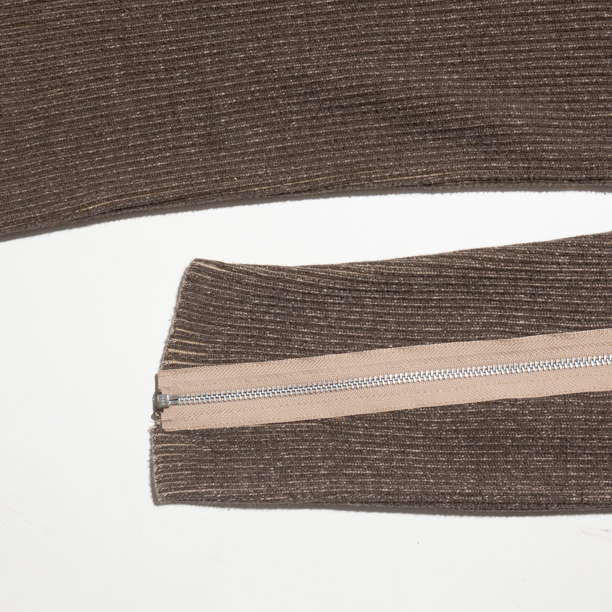 *one-off cross zip sweater