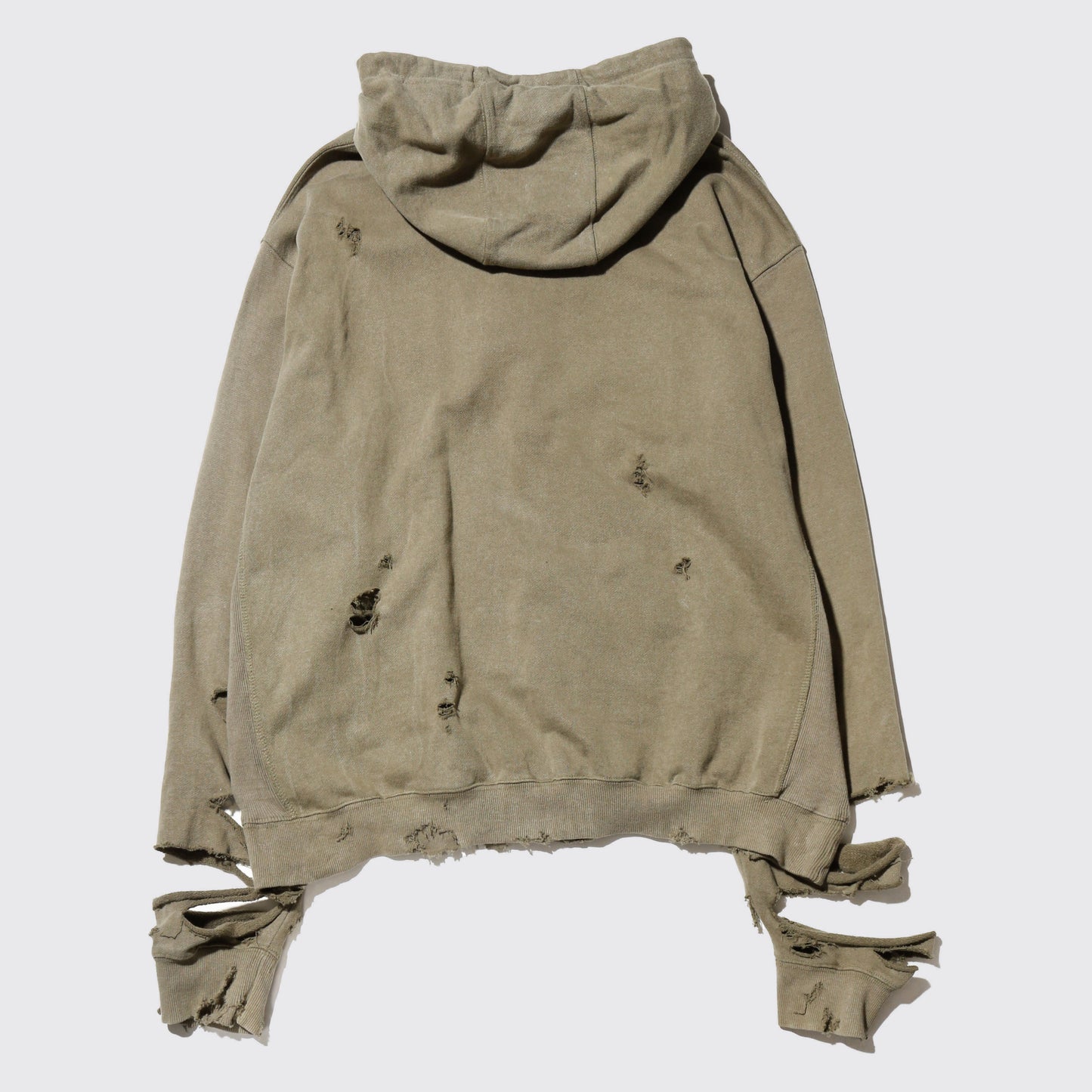 *one-off m&m's broken zip hoodie