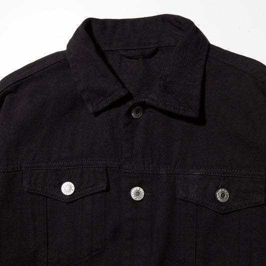 vintage broken trucker jacket