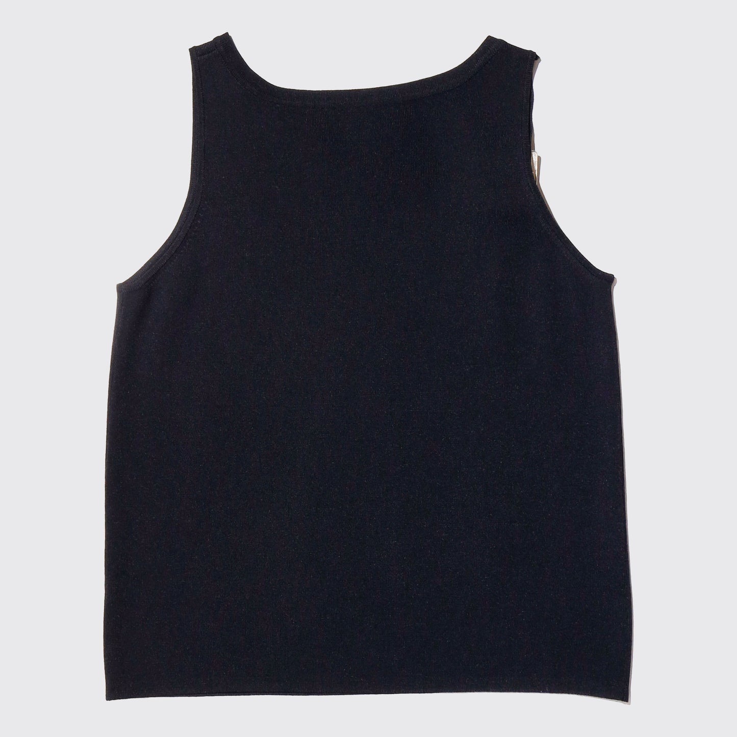 vintage belted shoulder tank top