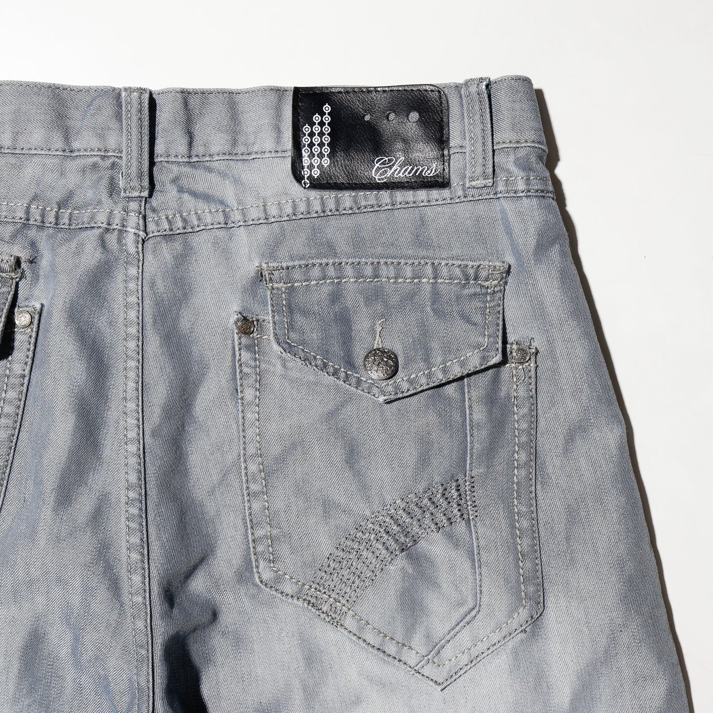 vintage shinny baggy shorts