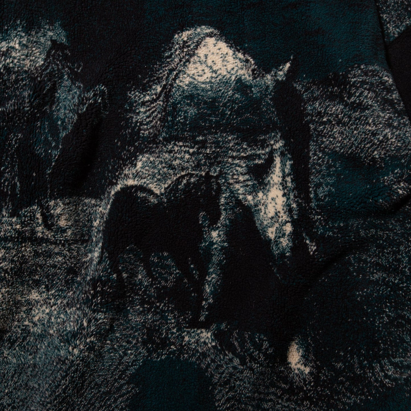 vintage horse boa jacket