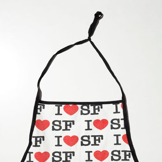 vintage "I ❤︎ SF " apron