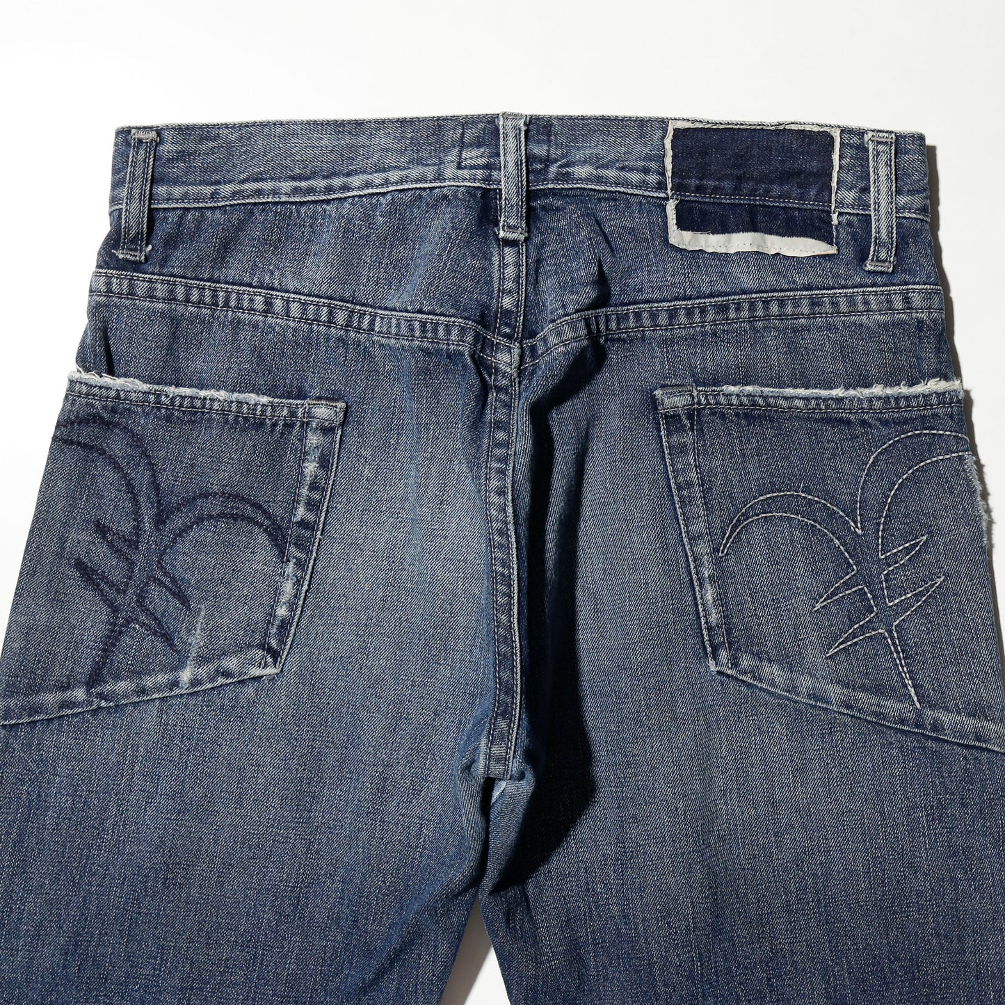 vintage michiko koshino yen x-seam jeans