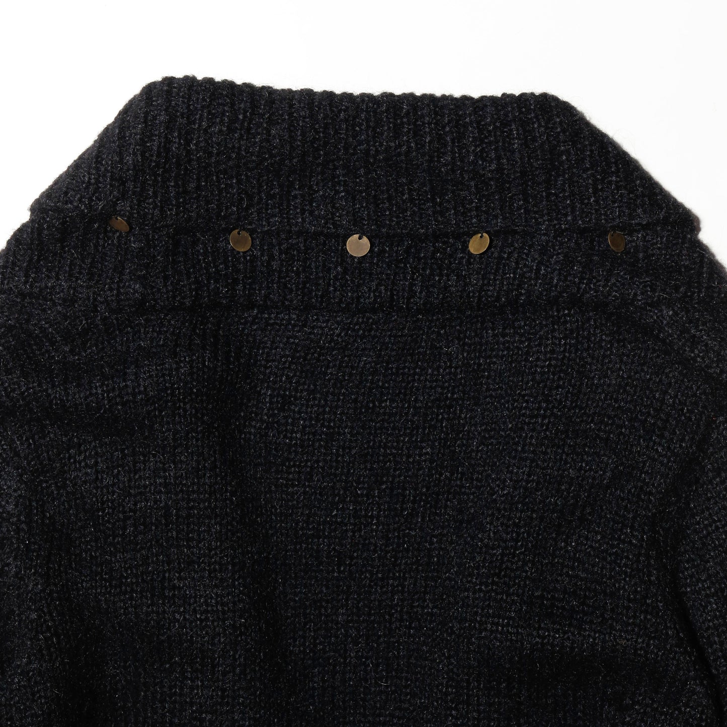 vintage layered sleeve medal cardigan