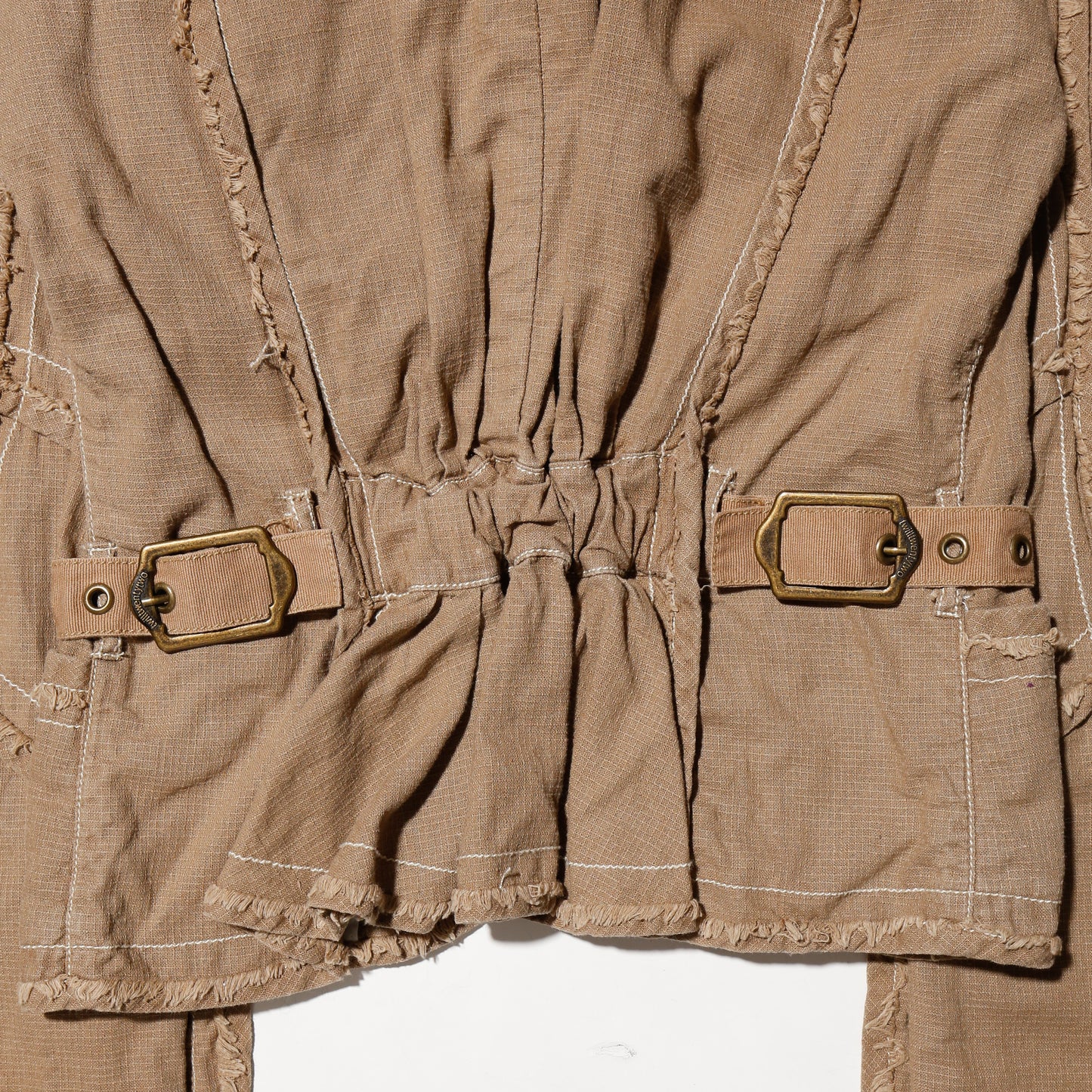 vintage belted traveler jacket