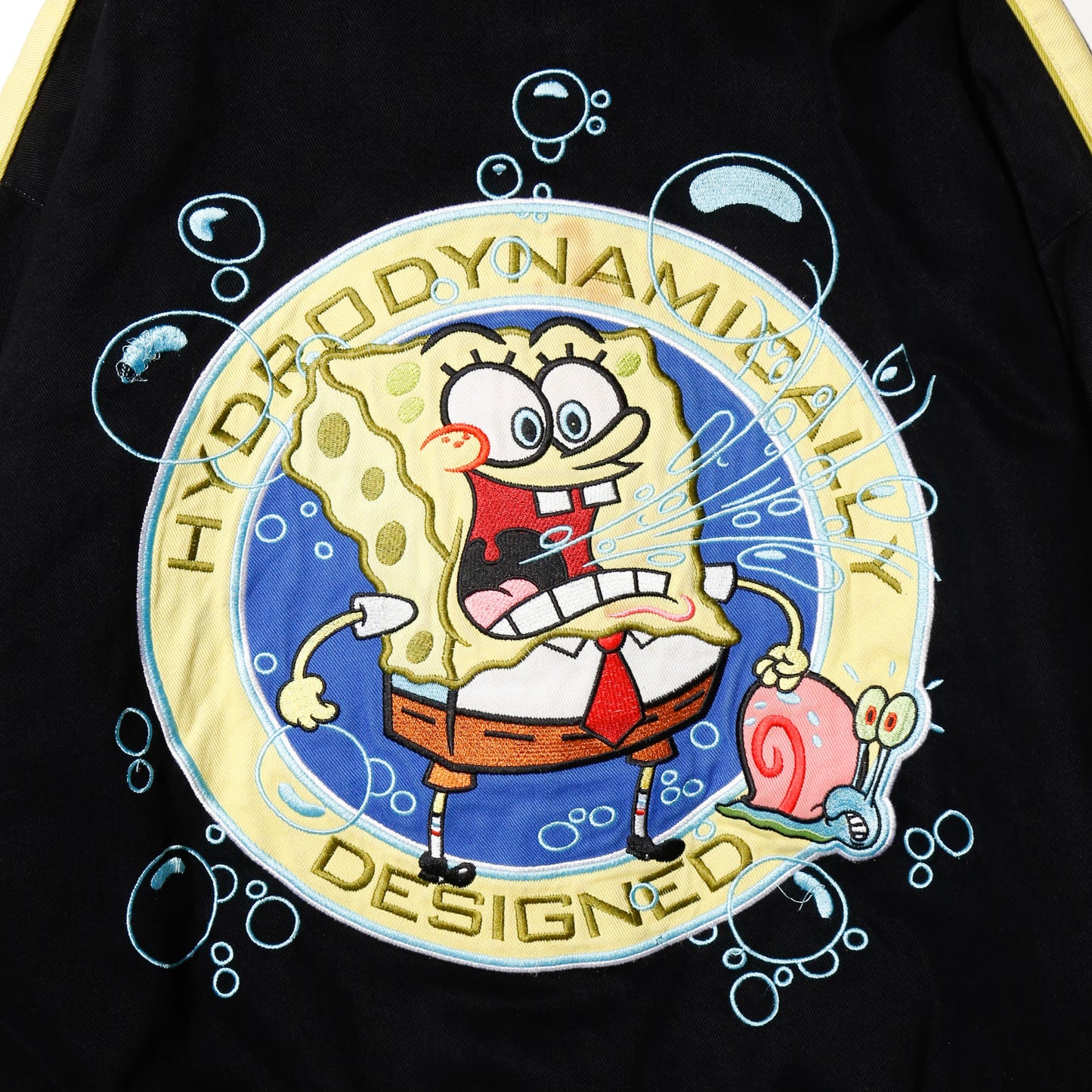 vintage Jeff Hamilton sponge bob nascar jacket