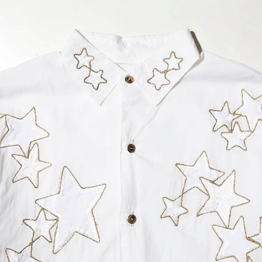 vintage crystal star shirt