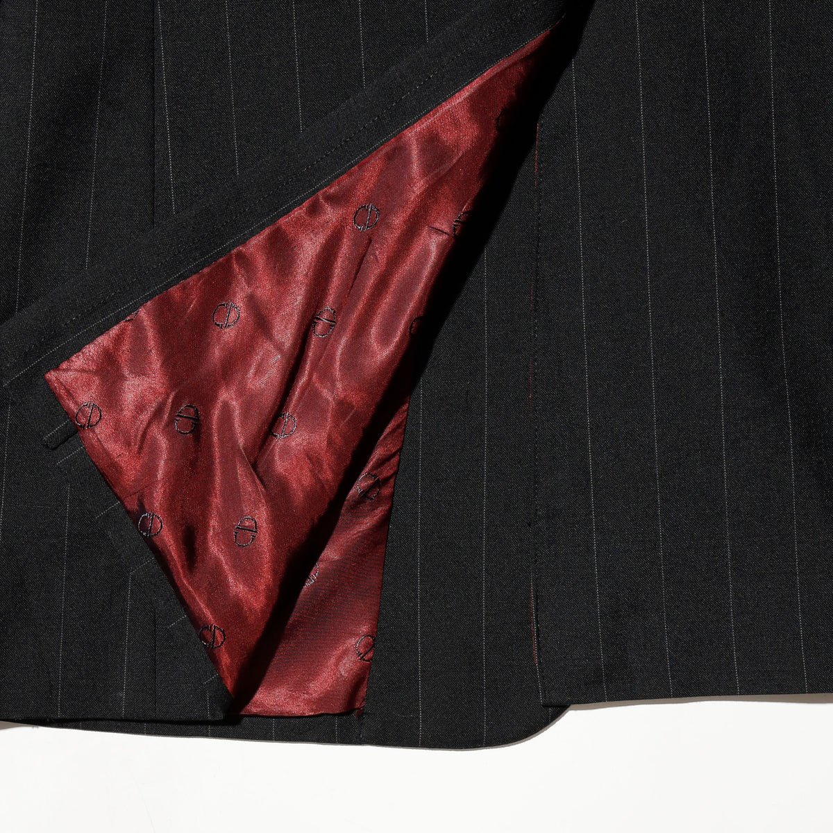 vintage 70's Christian Dior stripe single tailored jacket