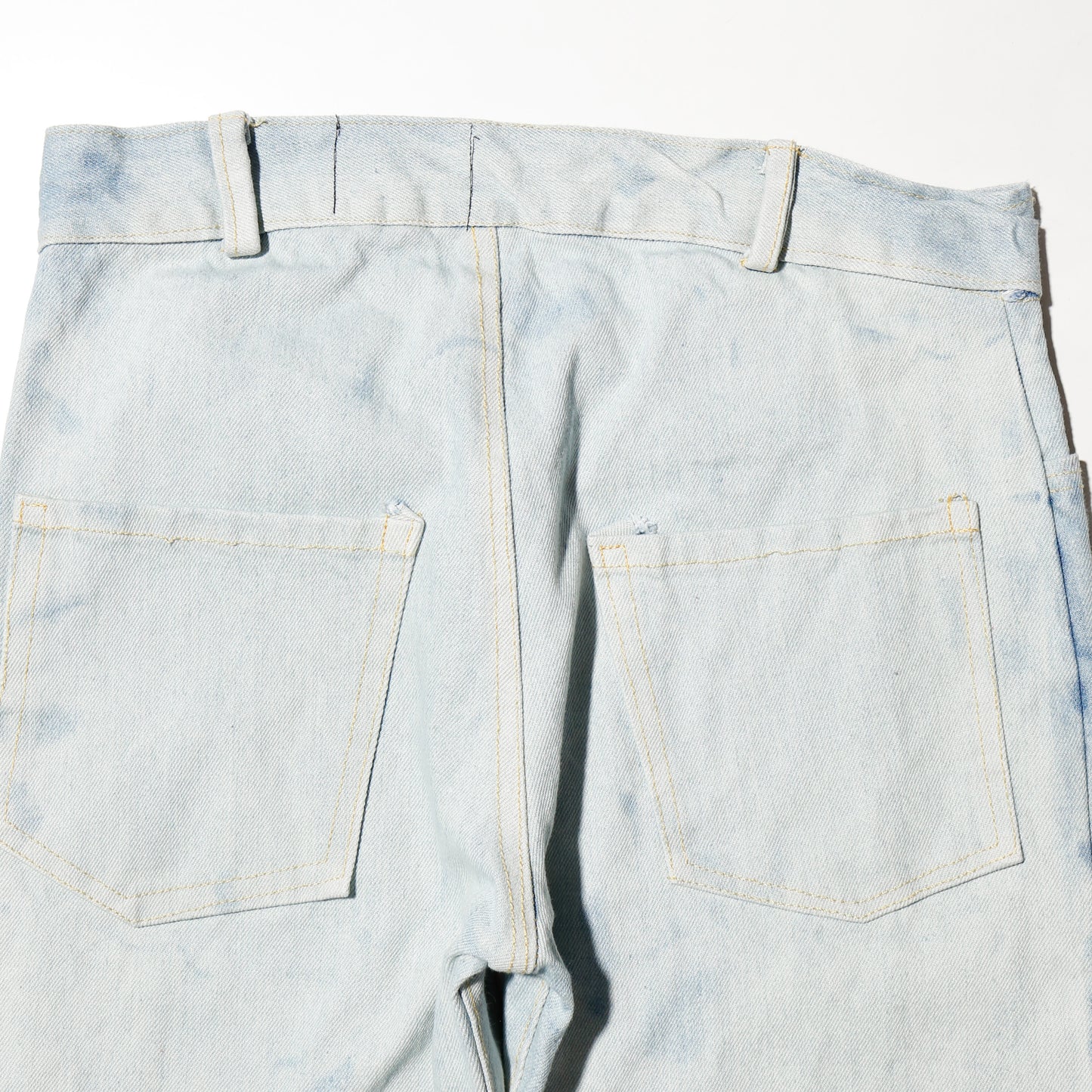 vintage washable wide leg jeans