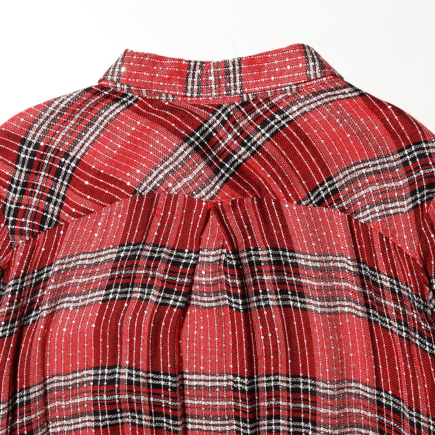 vintage spangle check shirt