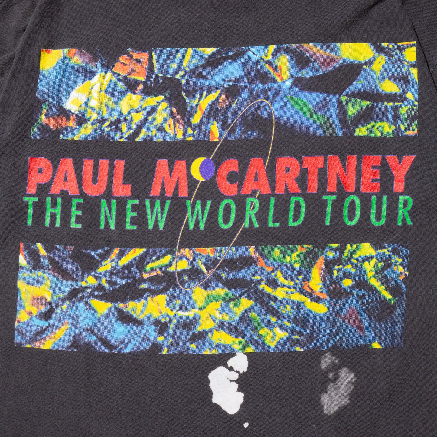 vintage 1993's Paul Mccartney The New World Tour t-shirt