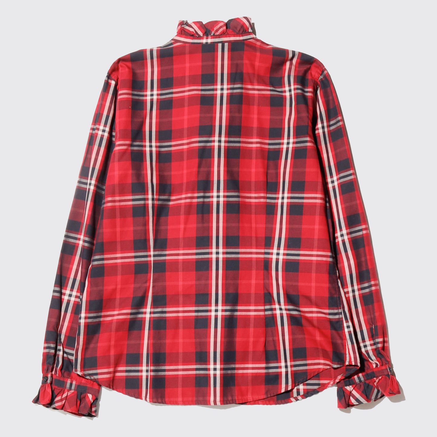 vintage chaps fringe chck shirt