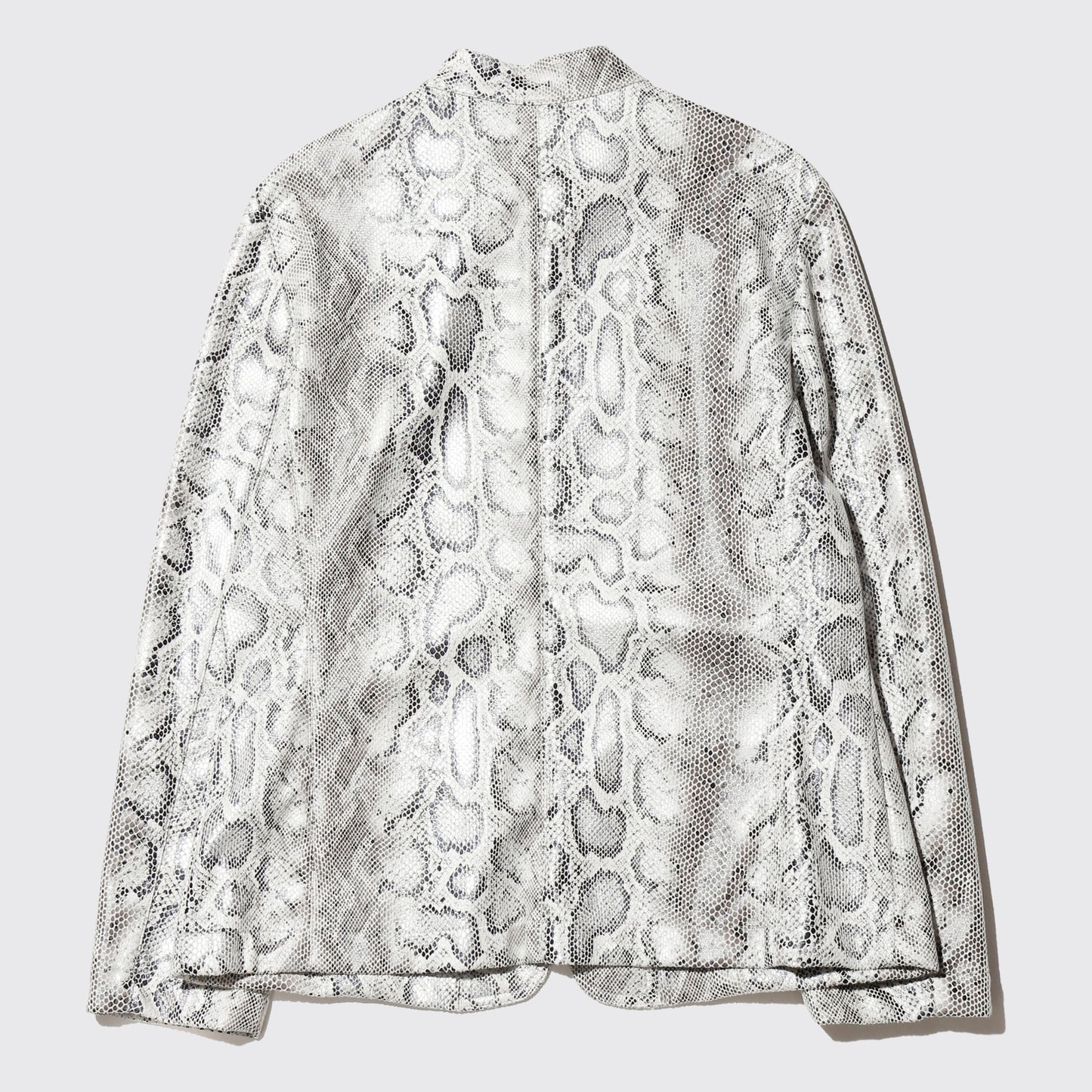 vintage faux python jacket