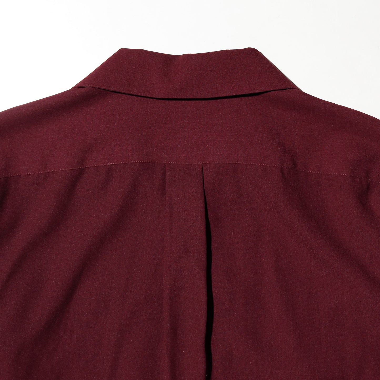vintage burgundy open collar shirt