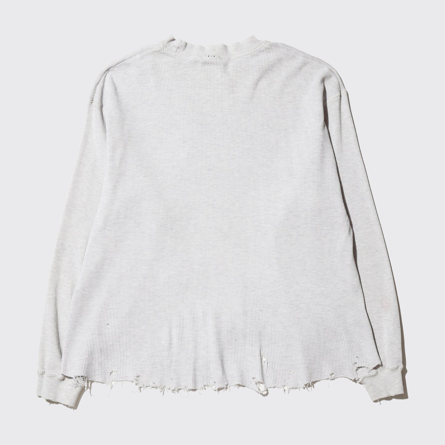 *one-off broken thermal cut sew, with copper badge