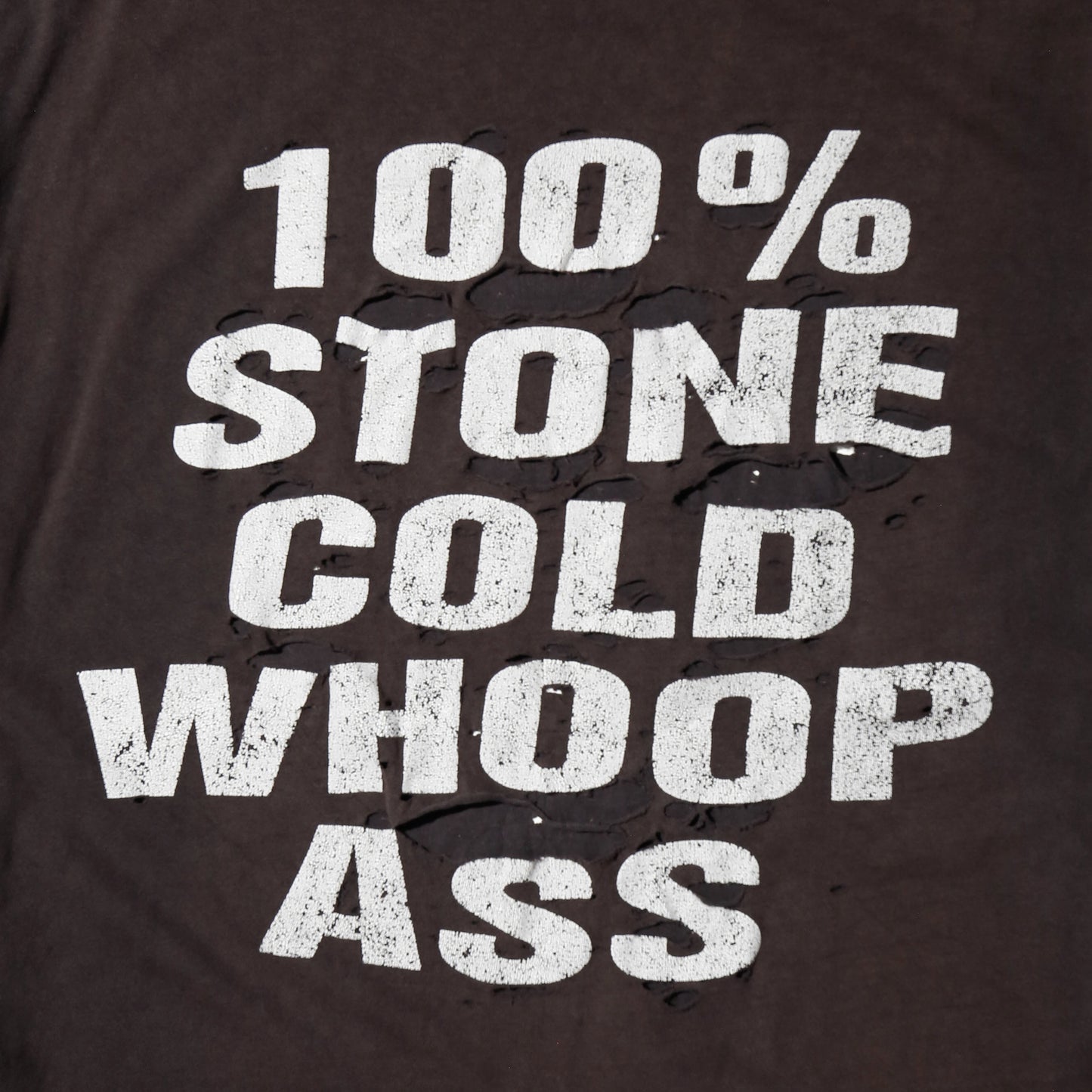 vintage 90's WWE stone cold steve austin whoop broken t-shirt