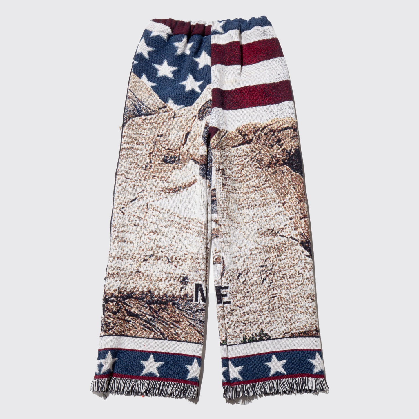 remake rug wide trousers