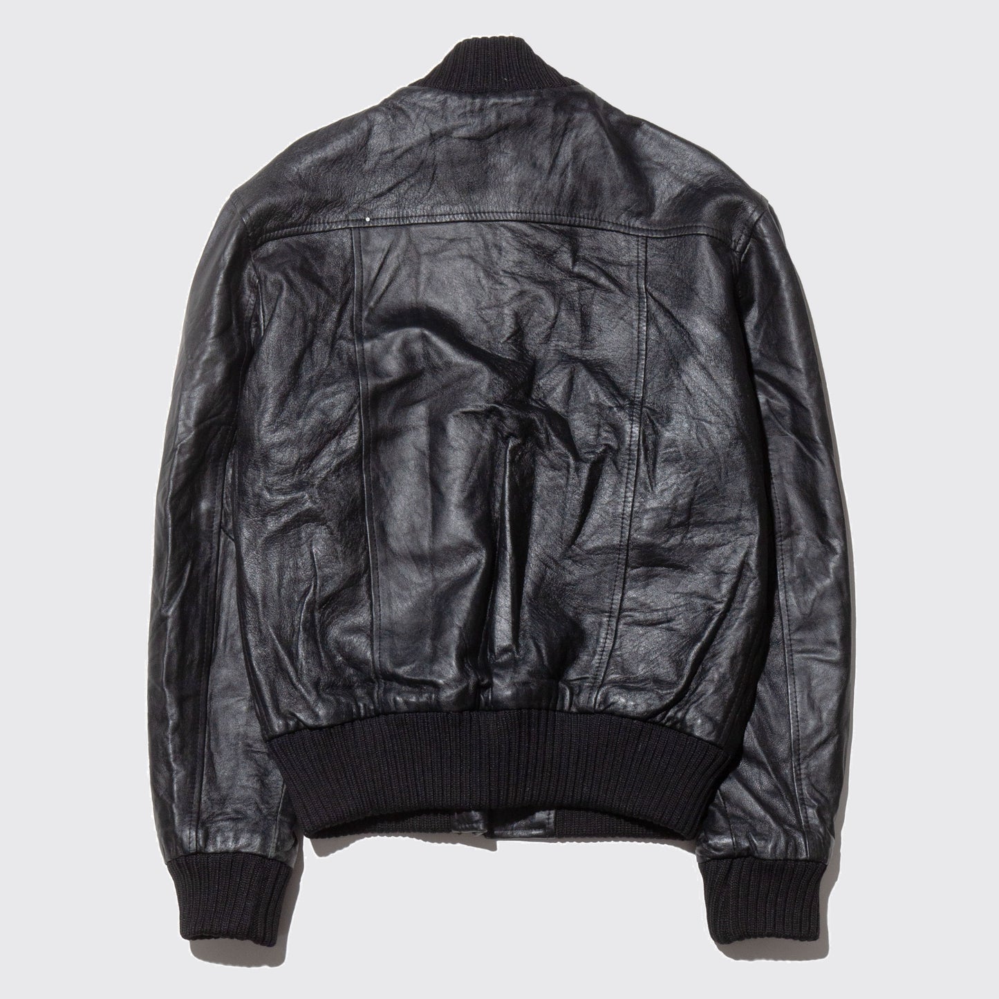 vintage leather tankers jacket