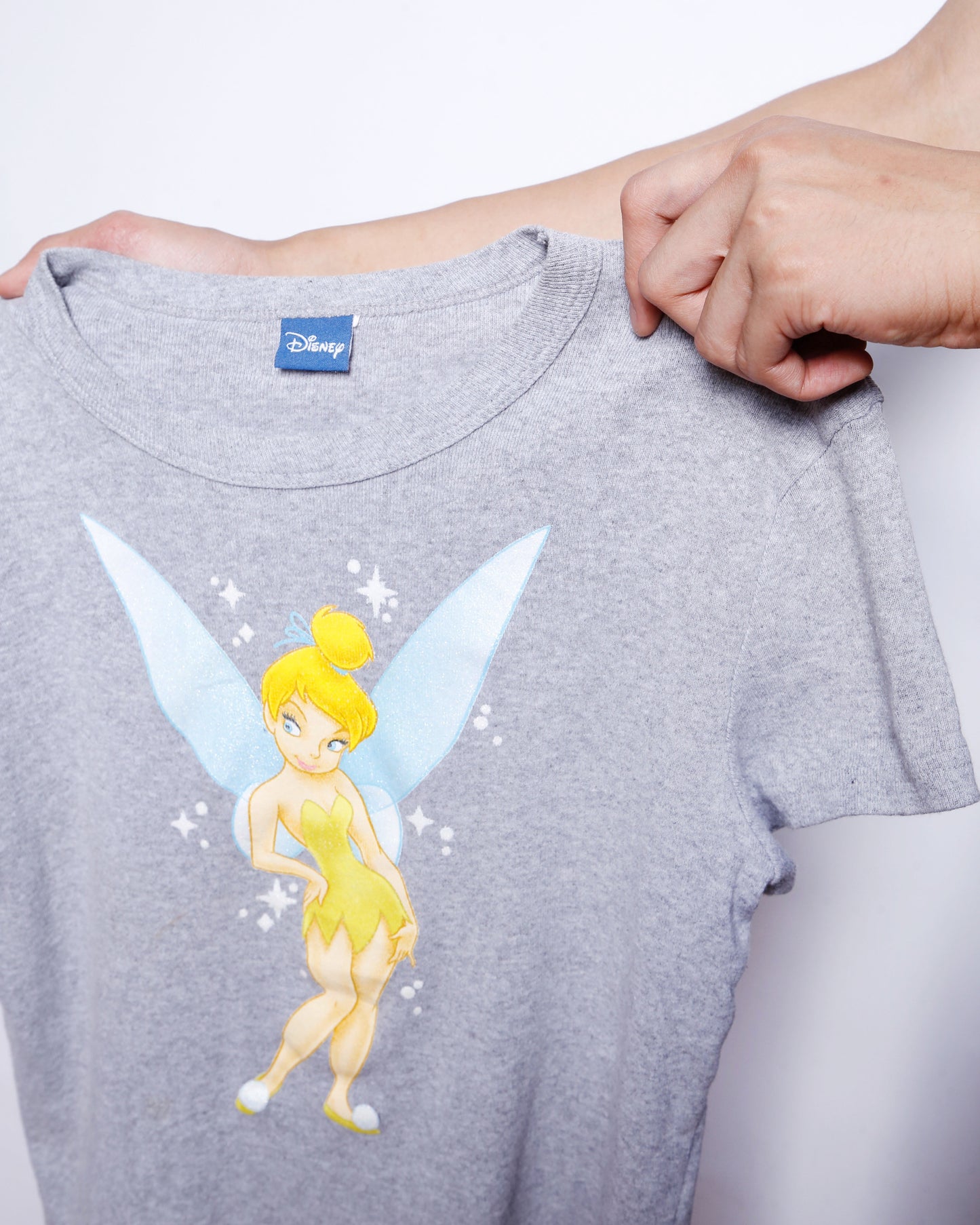 vintage 00's disney tinkerbell skinny t-shirt