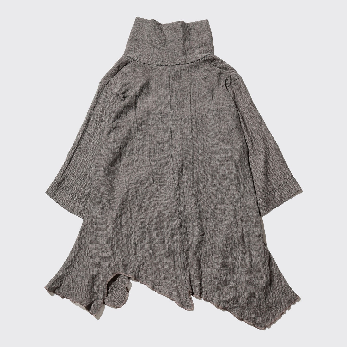 vintage distorted drape jacket