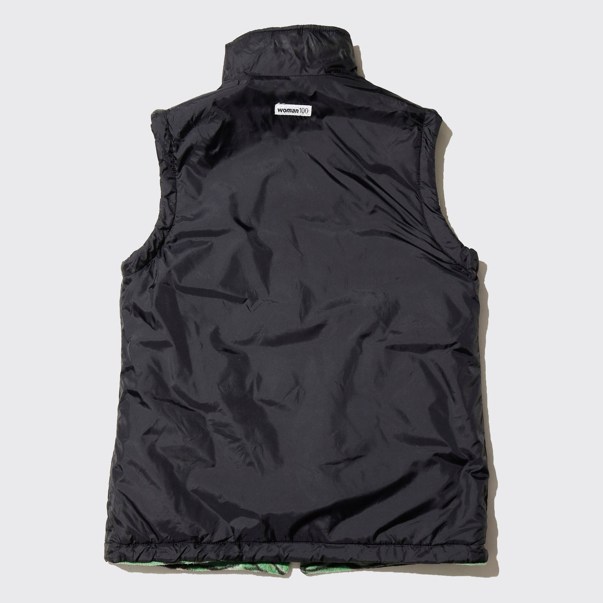 vintage reversible tiger fleece vest